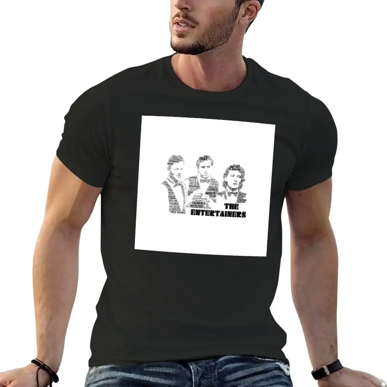 Rocket Ronnie - Jimmy White - Alex Higgins - Snookers greatest entertainers T-Shirt customs design your own anime shirts men