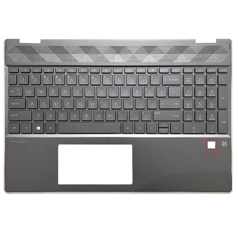 Voor HP Pavilion X360 15-DQ TPN-W140 Nieuwe Laptop Originele met US Verlicht Toetsenbord Palmsteun Bovenste Cover Computer Accessoires Case