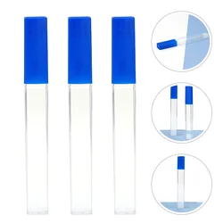 3 PCS Thermometer Protective Barrel Holder Mouth Storage Adult Body Temperature Glass Oral Tube Thermometers Case Plastic