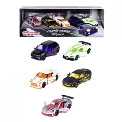 Majorette 1/64 Limited Edition for Nissan GT-R RWB 911 GT3 Bugatti Diecast Model Car Kids Toys Gift