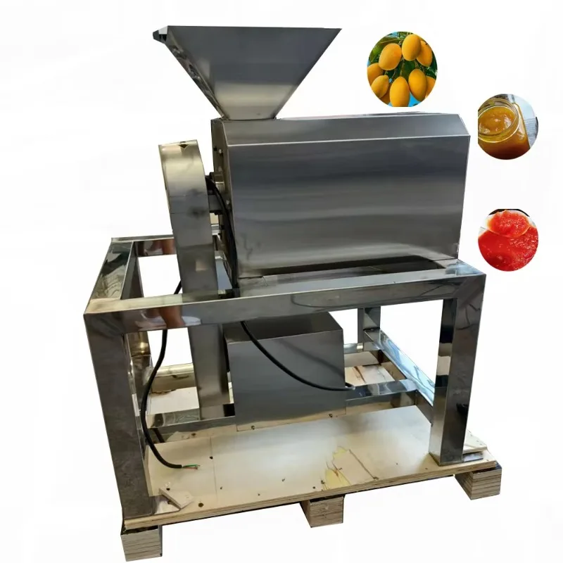 Commercial 500kg/H Mango Pulper Kiwi Fruit Pulp Juice Making Machine