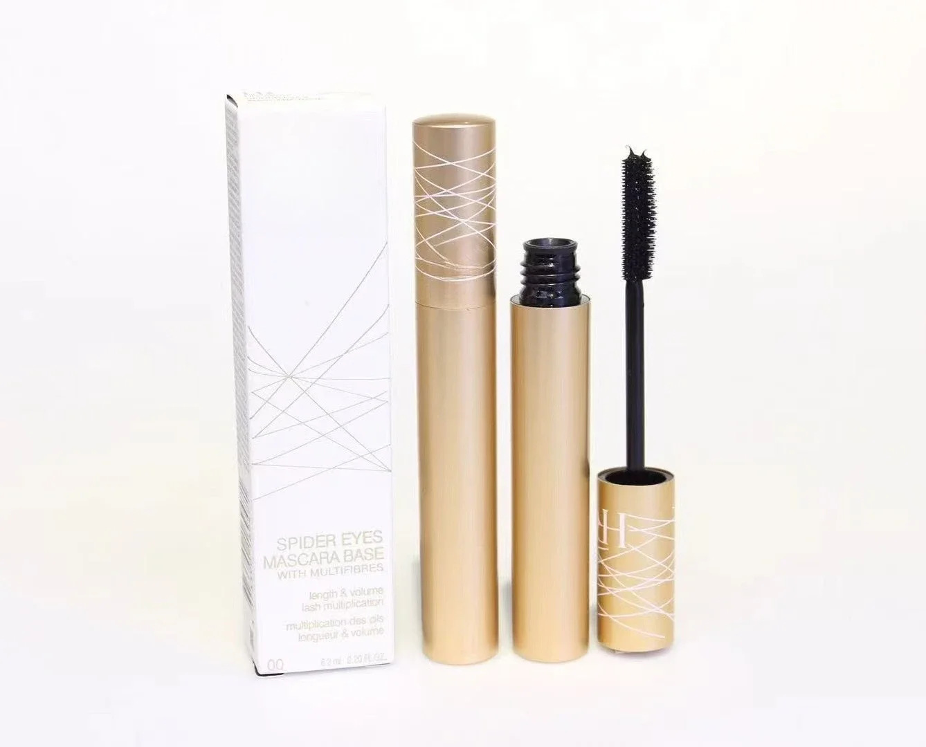 

SPIDER EYES MASCARA BASE WITH MULTIEIBRES lenath & valume 6.2ml