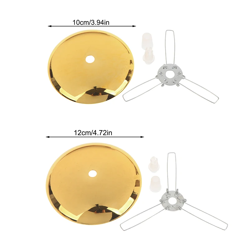 HOT! 1Set Flying Saucer Arc Cover Tray Pendant Lamp Ceiling Lamp Accessories Three Forks Fixing Spring + Tension Head