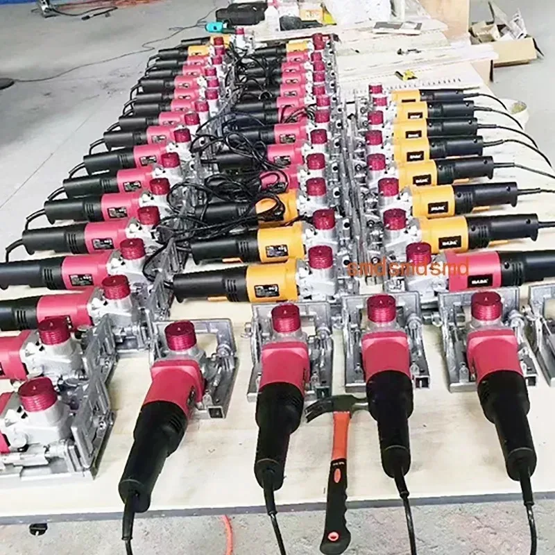

Woodworking Lamino Slotting Machine Biscuit Jointer invisible Ramino connector furniture two-in-one fastener Electric Tool