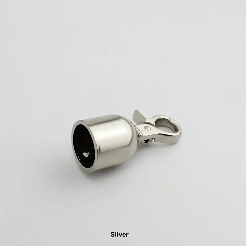 30pcs 10pcs 53*21.5mm 4 colors high quality Bronze metal fitting hardware handbag tassel cap clasp hook screw Hanger connector