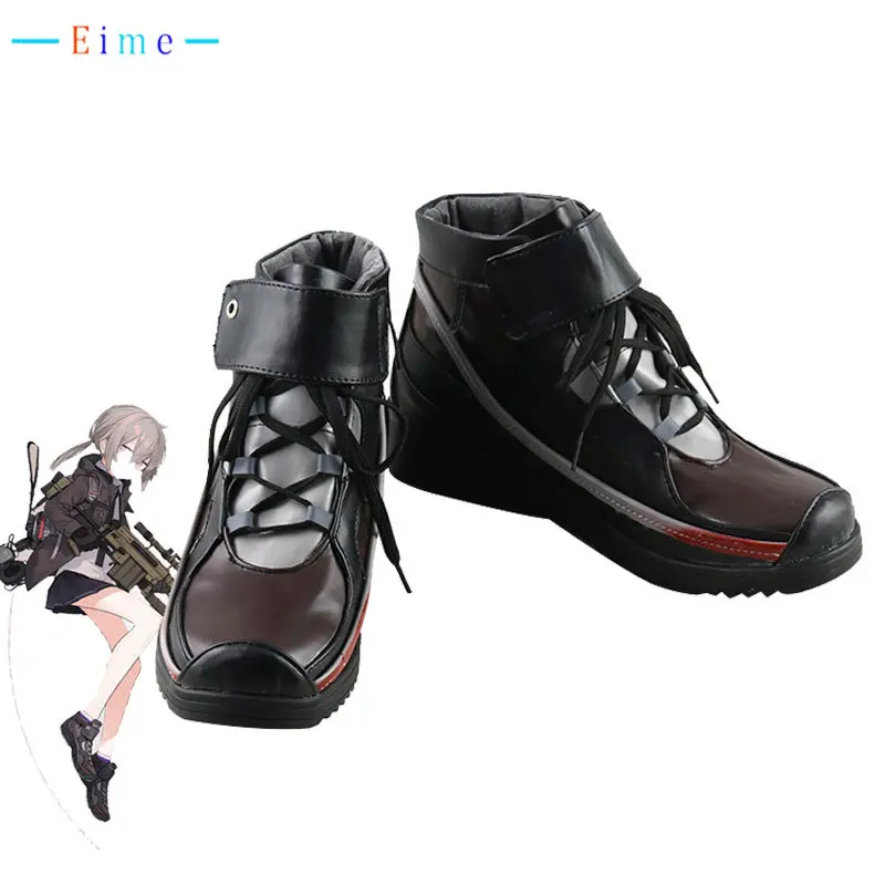 

Girls Frontline M200 Cosplay Shoes Halloween Carnival Boots Cosplay Prop PU Leather Shoes Custom Made