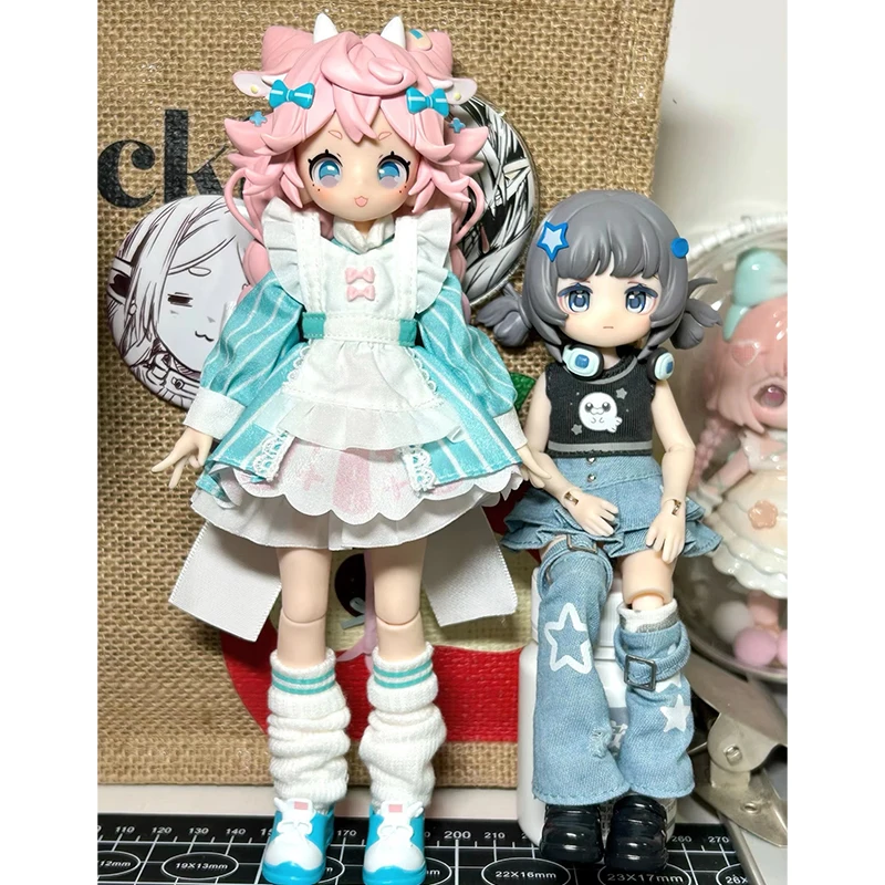 الأصلي Wanmeng Sugary الفتيات الحلوى سلسلة الحفلات صندوق أعمى المنقولة ثمانية نقاط Mjd دمى سطح المكتب ديكور دمى أشكال هدايا الفتيات #5