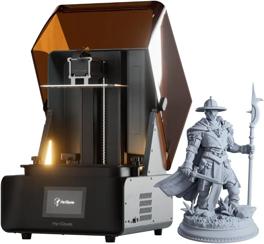 Reflex RS Resin 3D Printer, High Contrast Ratio of 566:1, Delivering ±2μm High Precision and 4.5s/Layer High Speed Printing, C5
