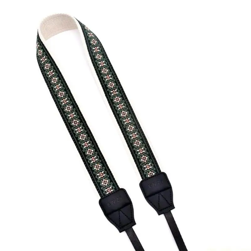 

F62C Регулируемый винтажный плечевой ремень для камеры в этническом стиле, шейный ремень для DSLR SLR