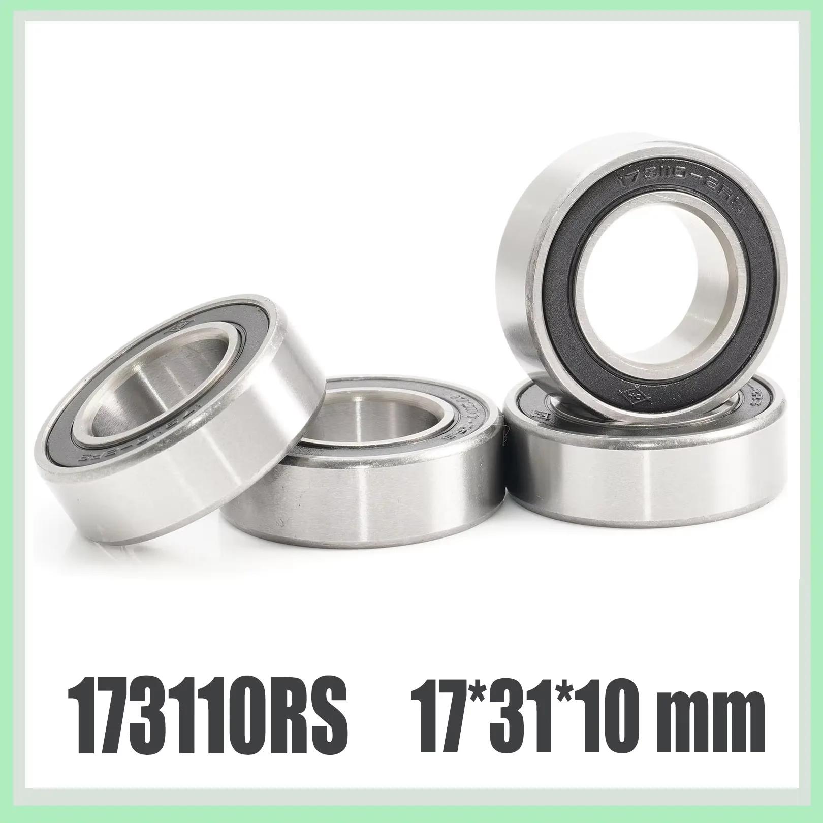 1pc 173110-2RS Bearing 17*31*10 mm  Bicycle Headset Repair Parts Ball Bearings 173110 RS