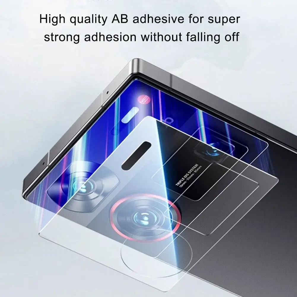 1pc 3D Tempered Glass For Nubia Z60 Ultra Lens Protective Film Camera Lens Back Screen Protector Cover Film