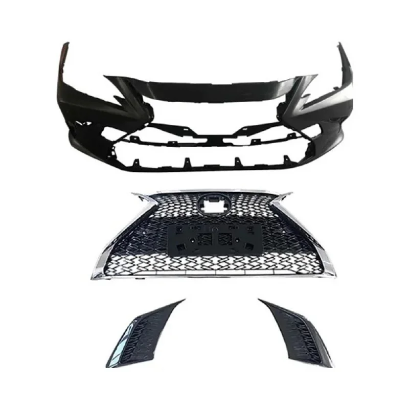 

Suitable ES200, ES250, ES300H L-EXUS 2018 Sport Upgrade Body Parts Modification, Front Bumper Grille Body Kit