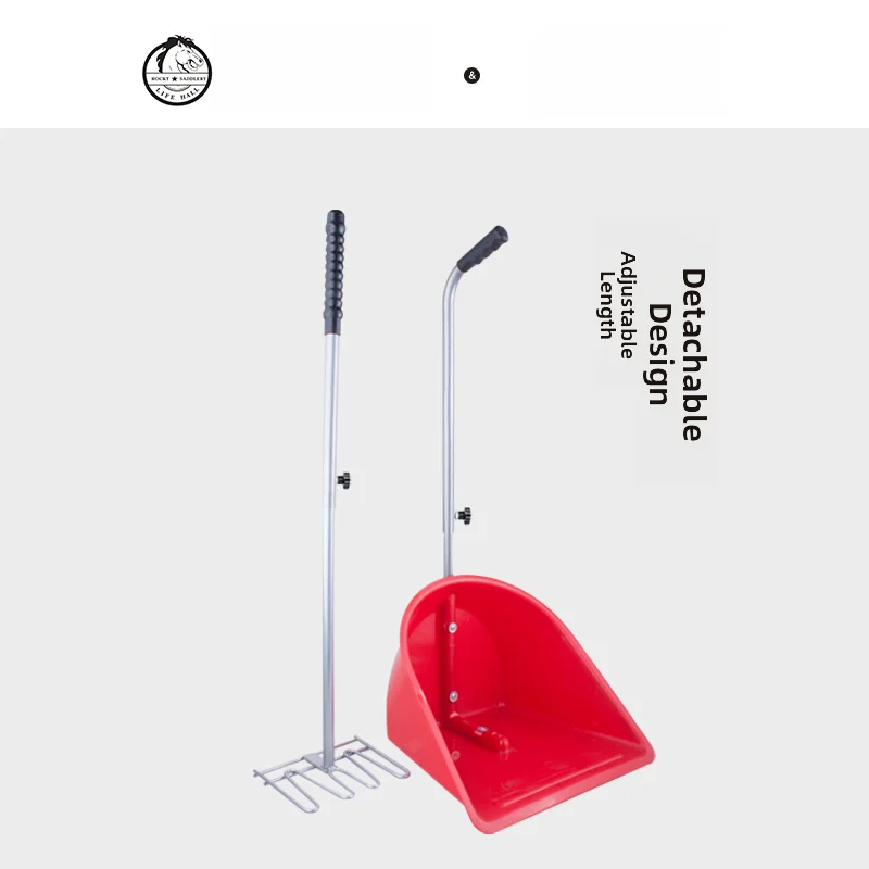 cavassion-portable-manure-scooper-stable-cleaning-tool-random-color-detachable-equipment-sanitary-grooming-set