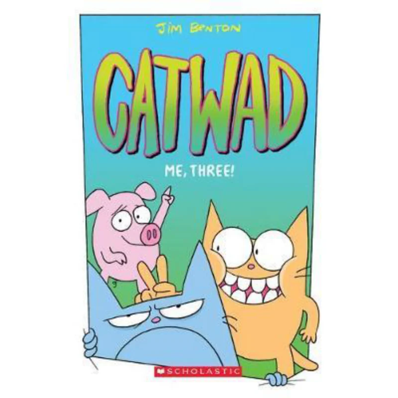 

Catwad 3 Me Three Jim Benton Graphix 9781338616286 Книга