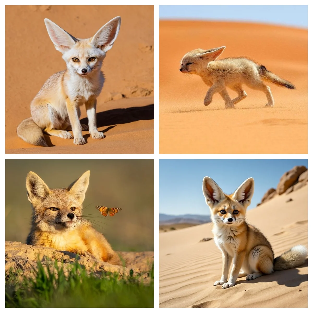 Cute Fennec Fox Diamond Painting Animal Theme Diy Diamond Embroidery Customizable Home Decor Wall Decor Simple Diy Drawing