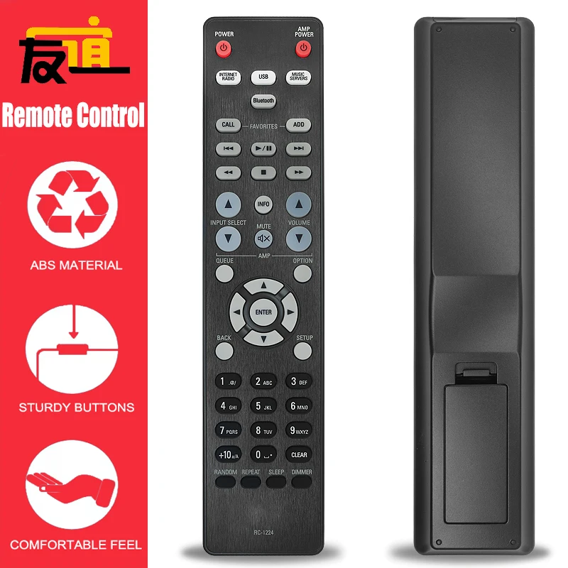 

Genuine RC-1224 For Denon AV Audio System Remote Control DNP-800NE DNP800NE