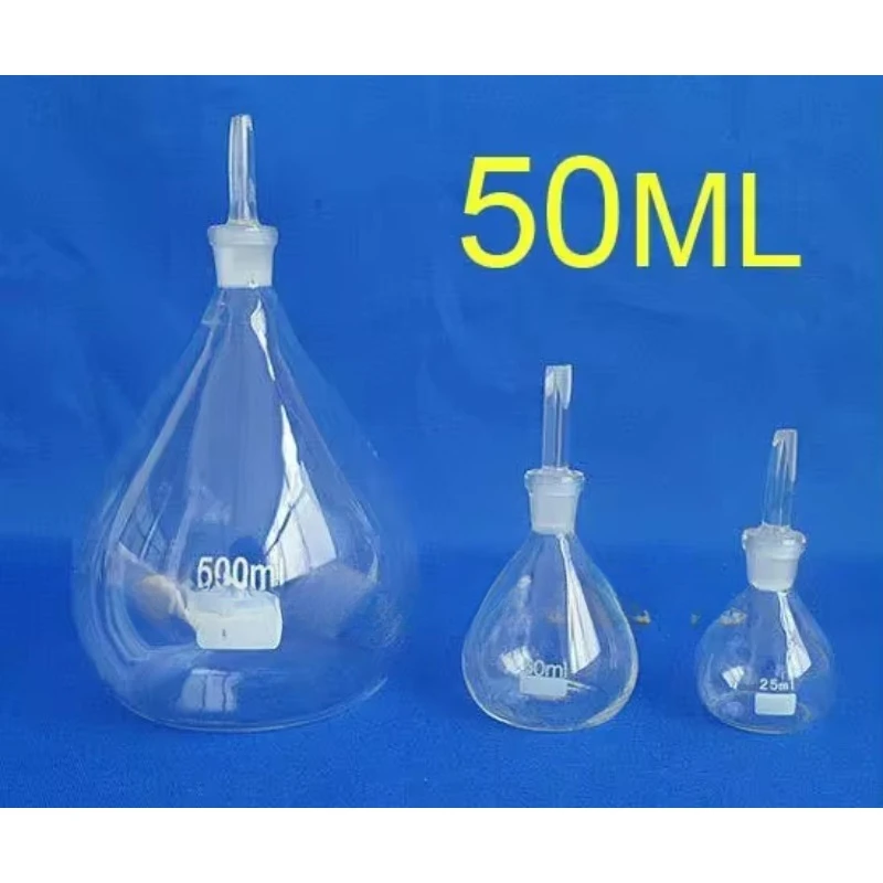 

50ML Lab pycnometer specific gravity bottle density bottle picknometer picnometer