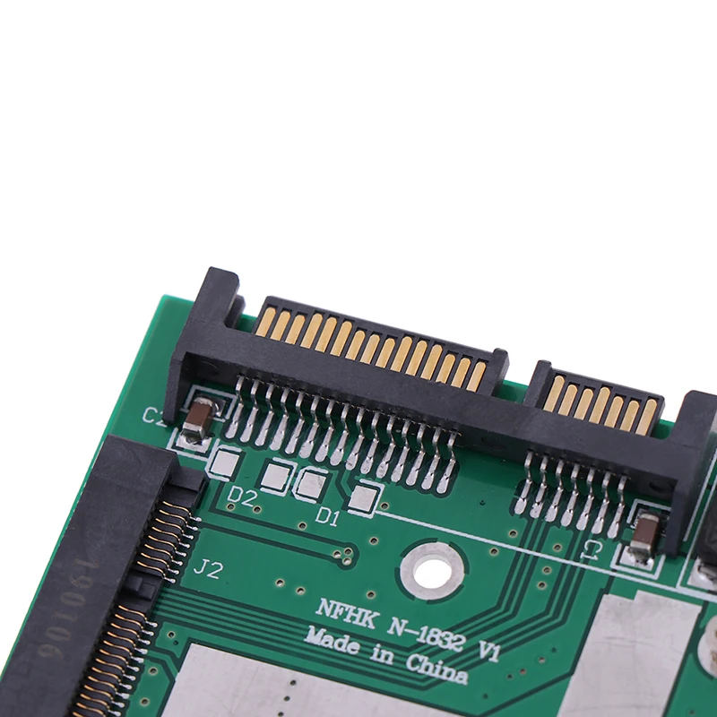 MSATA SSD vers 2.5, adaptateur SATA 6.0gps, carte convertisseur, carte technique Mini Pcie SSD