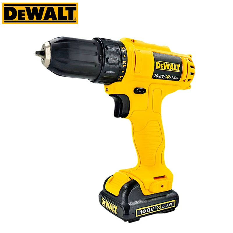 lithium furadeira eletrica 108v 12v 24nm multifuncoes handheld velocidade variavel casa recarregavel broca de mao poderosa dewalt dcd701 01