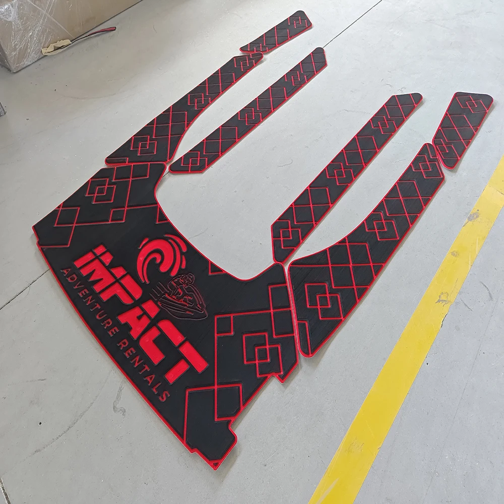 حصيرة EVA غير قابلة للانزلاق قابلة للتخصيص لـ Yamaha FX HO1800 2014 | وسادة جر جت سكي ذاتية اللصق مقاومة للماء ومقاومة للاهتراء #1