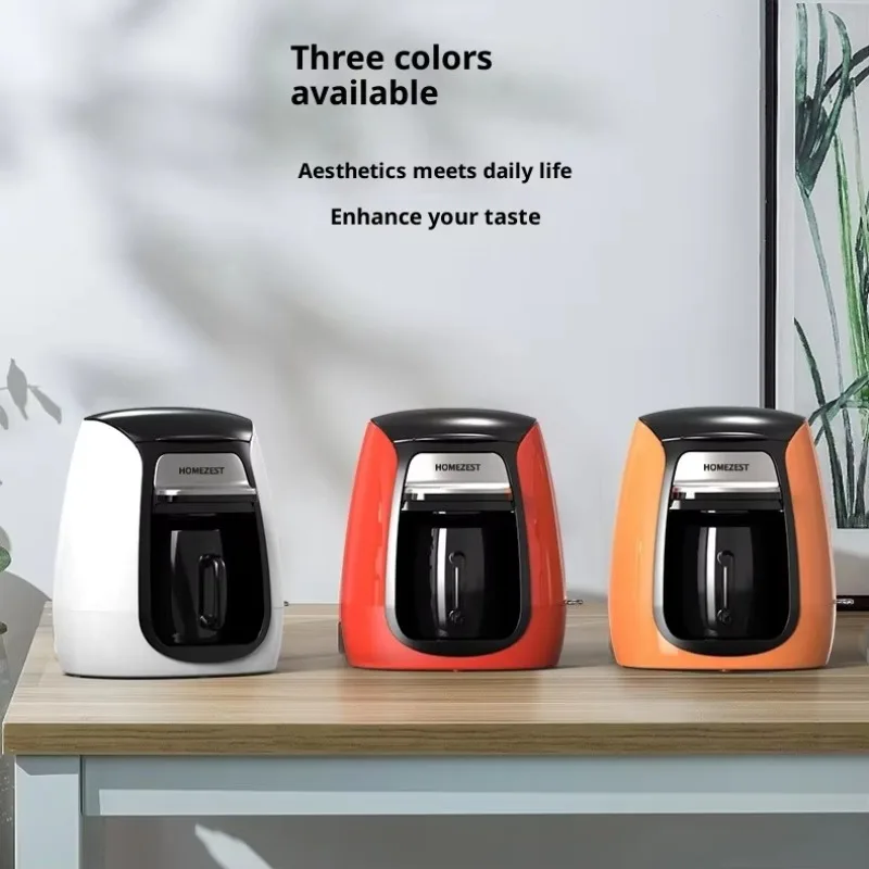 

Электрическая кофемашина со съемным фильтром, бытовой портативный автоматический капельный кофейник CM-313