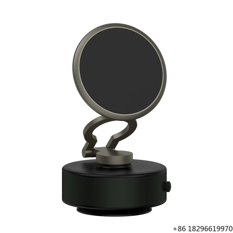 180 Degree Rotation Foldable Magnetic Car Mount Holder Metal Mobile Phone Charging Stand & Holder