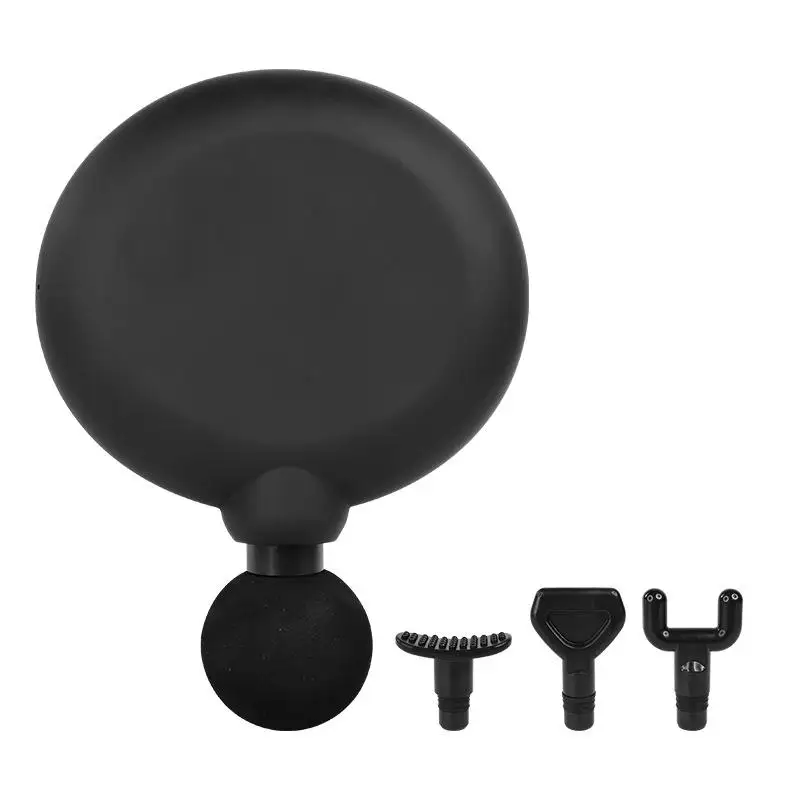 

1200mAh Battery Rechargeable Electric Mini Fascia Gun 5 Massage Heads 3 Speed Home Travel use Massage Gun for Muscle Relaxtion