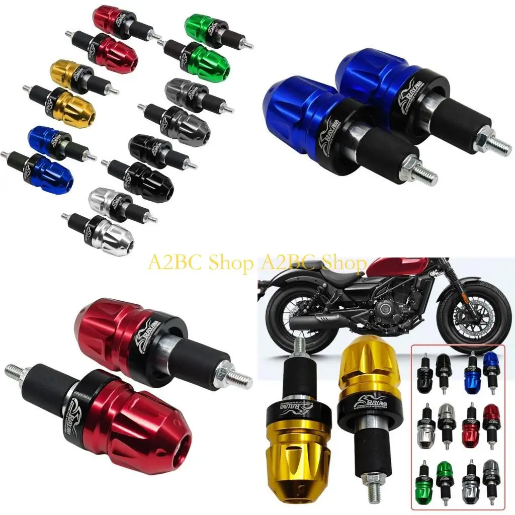 

A2BC 2PCS 7/8 "22 -мм 22 -мм заглушки на мотоцикле