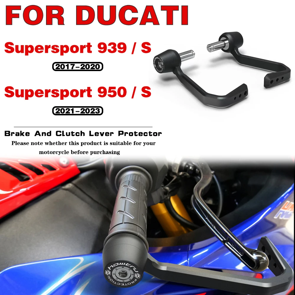 

Motorcycle accessories Brake Clutch Lever Protector Kit For DUCATI Supersport 939 / S 2017-2020 Supersport 950 / S 2021-2023