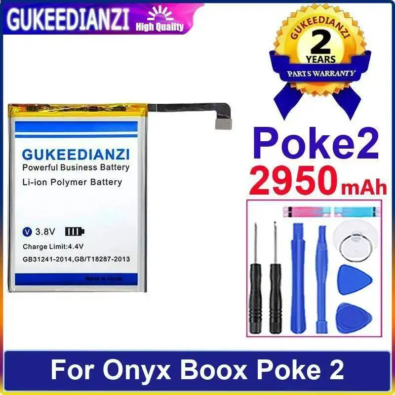 

Poke2 E — аккумулятор для чтения книг 2950 мАч для Onyx Boox Poke 2, высокая совместимость, высокая эффективность
