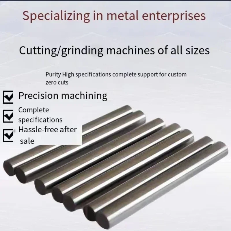 High Purity Chromium Rod Cr99.95% Can Be Customized In Size