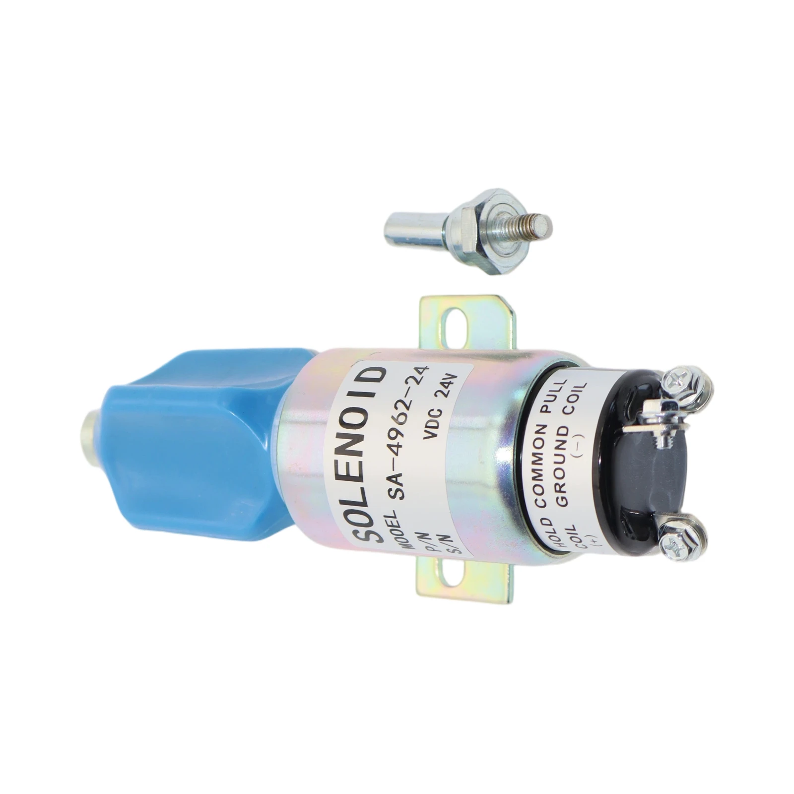 24V Fuel Shut Off Solenoid 1751-24E7U1B1A SA-4148-T for Volvo ZF Mitsubishi 6D24 Doosan Cummins Hyundai R160LC-R R180LC-R