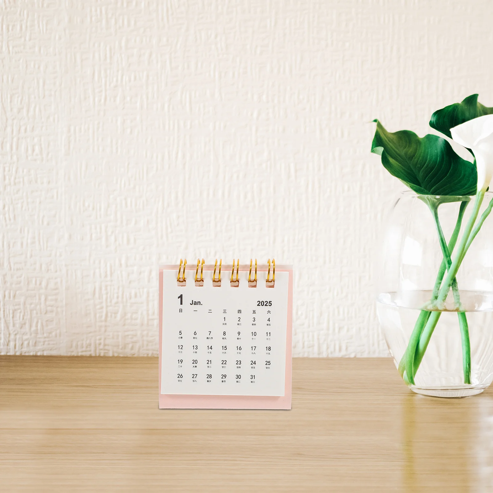 

Настольный календарь, небольшой академический год, декоративный офис, класс, очаровательный мини