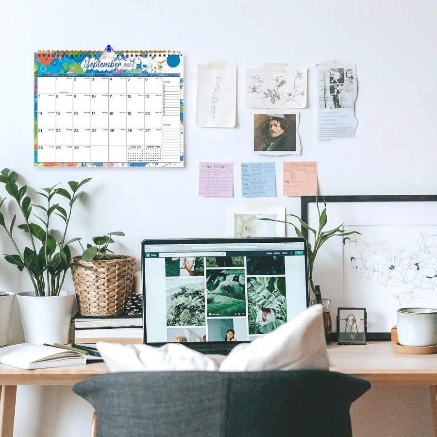 التقويم 20252026 18 شهرًا تقويم الحائط من يوليو 2025 إلى ديسمبر 2026 تقويم مع مواعيد جوليان 11 بوصة × 8.5 بوصة ملونة #6