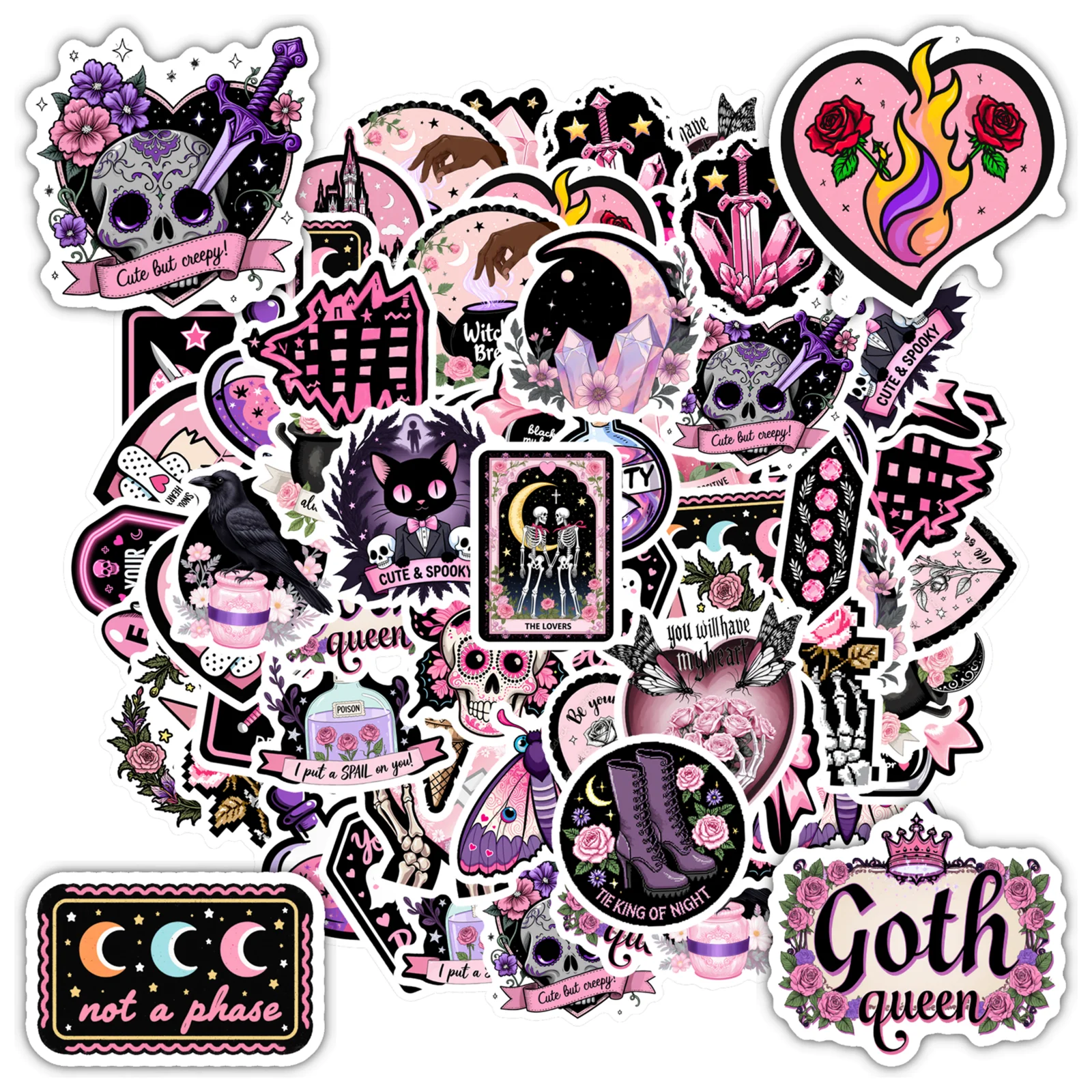 

35 шт., кавайные фантазийные наклейки, мультяшные наклейки на Хэллоуин, игрушки, учитель, награды, наклейки для ноутбука, багажа, чашки мобильного телефона