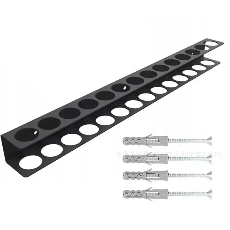 Screwdriver Organizer Tool Bracket Hardware Tool Wall-mounted Storage Rack for Hexagonal Cross Screwdriver Pliers Storage Rack