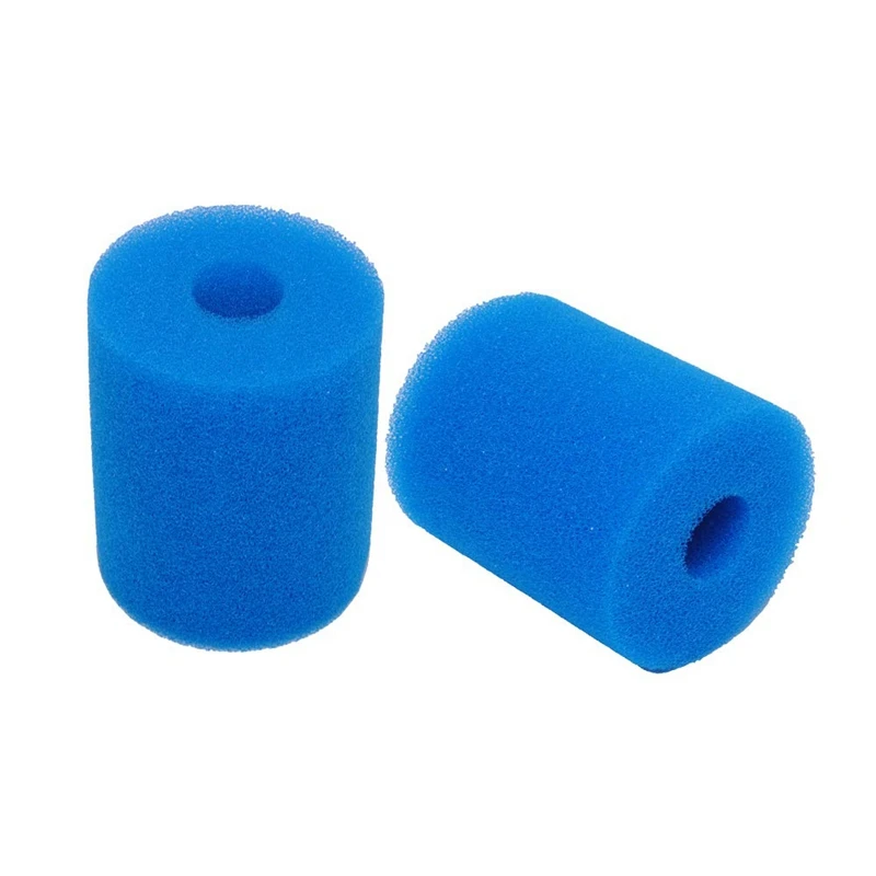 Esponja de cartucho de filtro de piscina para tipo H, Ferramenta de limpeza de banheira quente lavável reutilizável para tipo In-Tex H