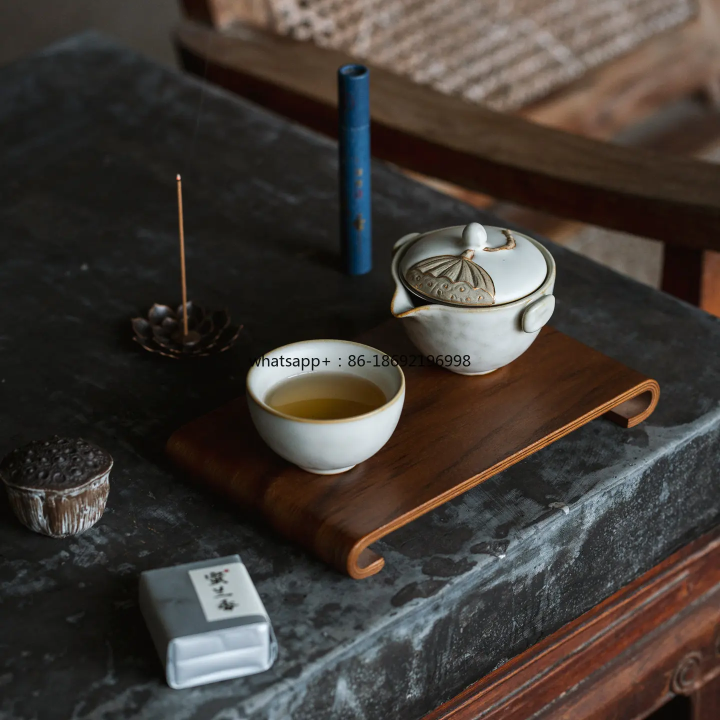 One Person Drinks Alone, One Cup of Small Tea Set, One Cup of High-end Personal Special Tea Set, Kuaike Set, Ceramic Teapot for