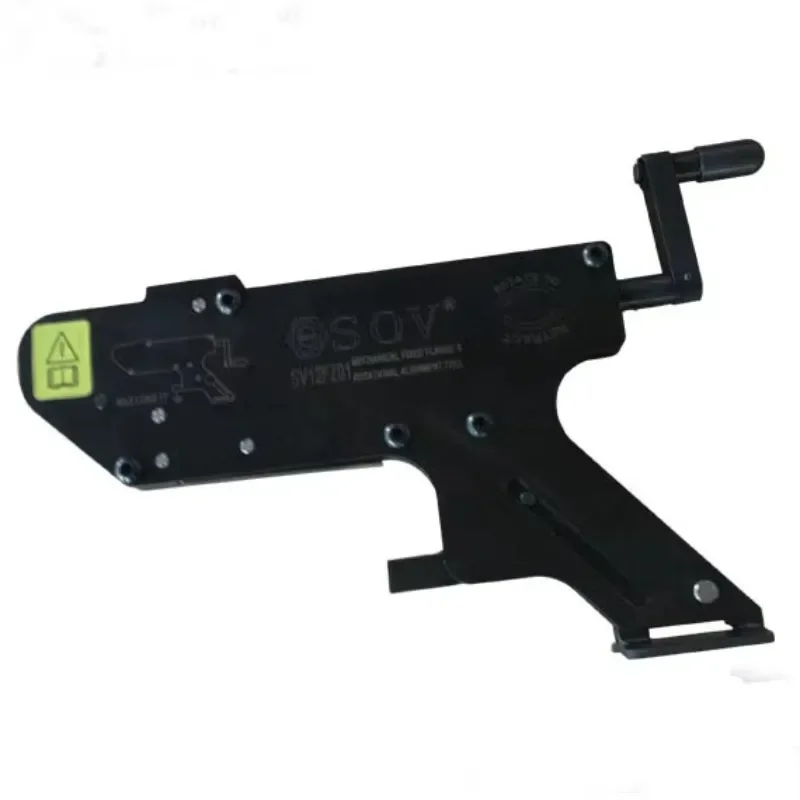 

Mechanical flange alignment with effective flange management for hydraulic tools
