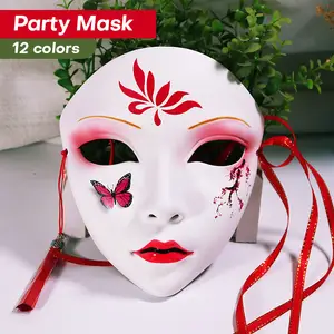 Full face masks,Men's mask, accessories, masks, party gifts, selling mysterious costumes, hand-painted, Chinese clothes