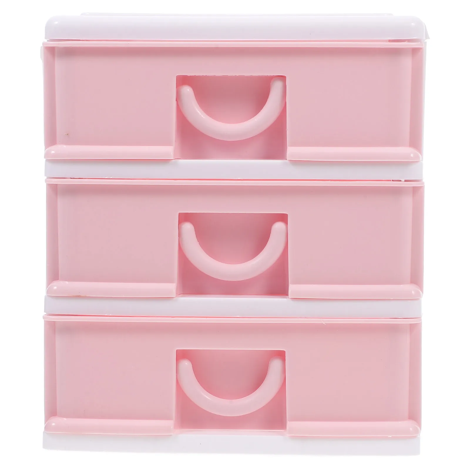 منظم تخزين درج بلاستيكي شفاف للمكياج بسعة كبيرة منظم لسطح المكتب وخزانة أدوات مكتبية وأشتات #1