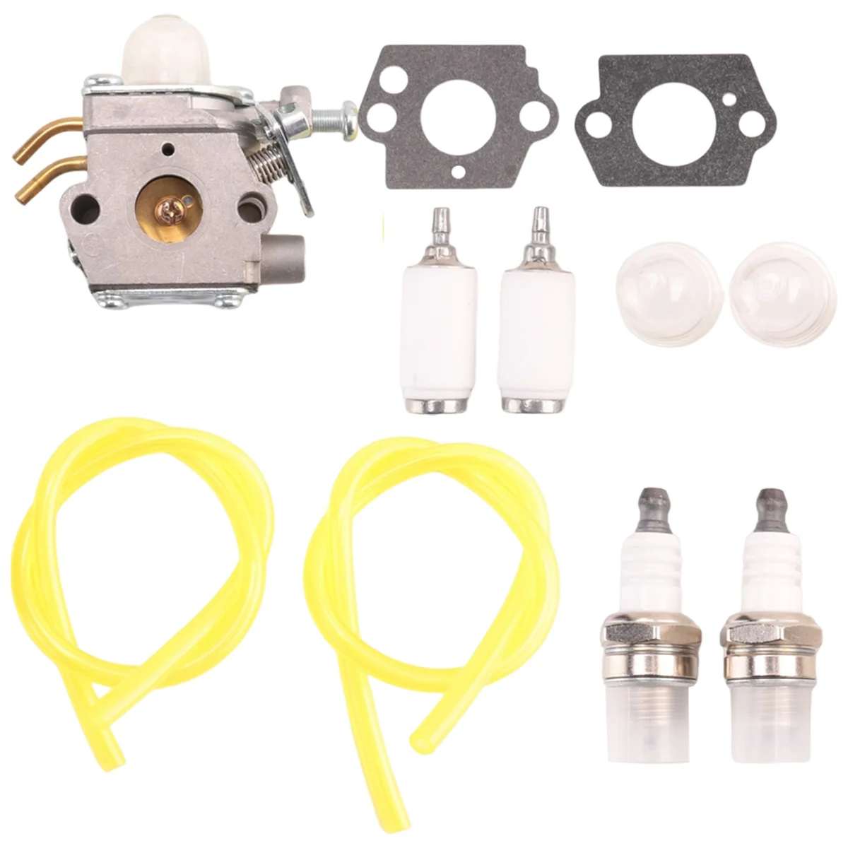 [En stock] carburateur C1UH142 avec Kit de mise au point de conduite de carburant pour souffleur de coupe-bordures de coupe-bordure UT-085801 UT-21947 26CC