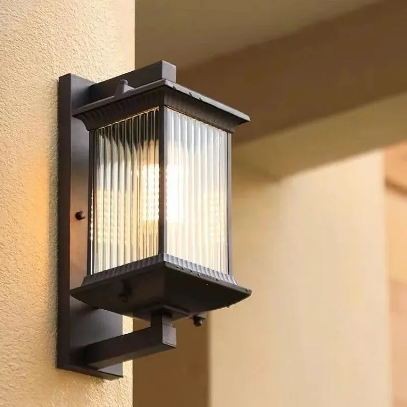 

Outdoor waterproof wall lamp, courtyard landscape lamp, villa door hanging lamp, used for gardens, porches, courtyards