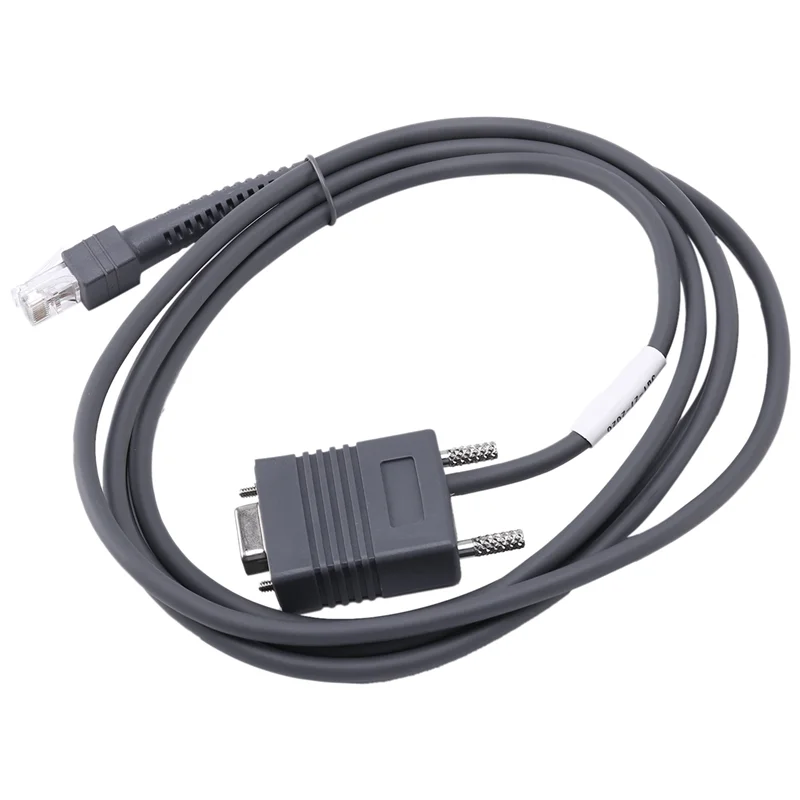 ABBG-10X LS2208 RS232 كابل تسلسلي CBA-R01-S07PAR لرمز ماسح الباركود LS2208 6.5 قدم