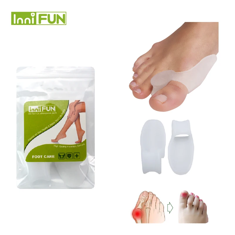 

Мягкий протектор для пальцев ног от вальгусной деформации, выпрямитель пальцев, гелевые разделители для пальцев, облегчающие боль в стопах, средство для ухода за ногами, инструмент для коррекции вальгусной деформации большого пальца