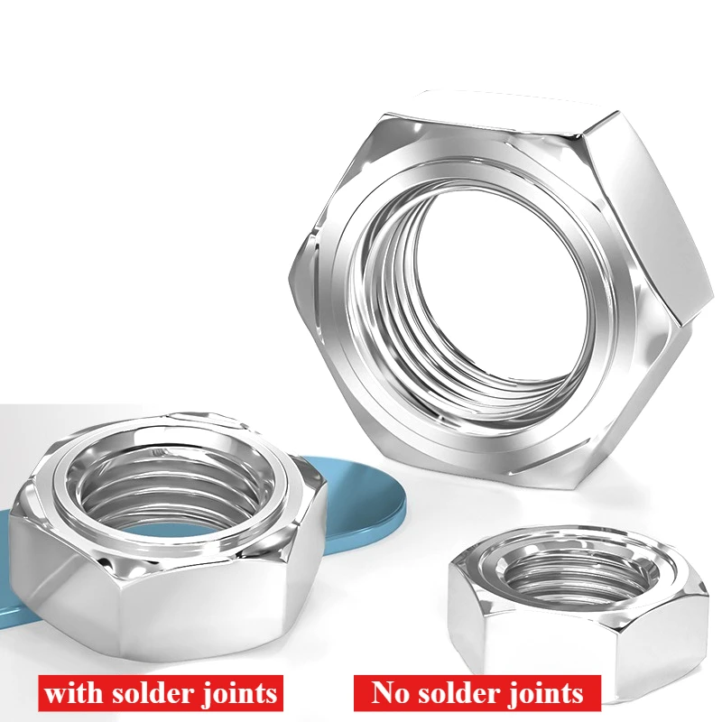 304 and 316 stainless steel, carbon steel, welded hexagon nuts, complete accessories