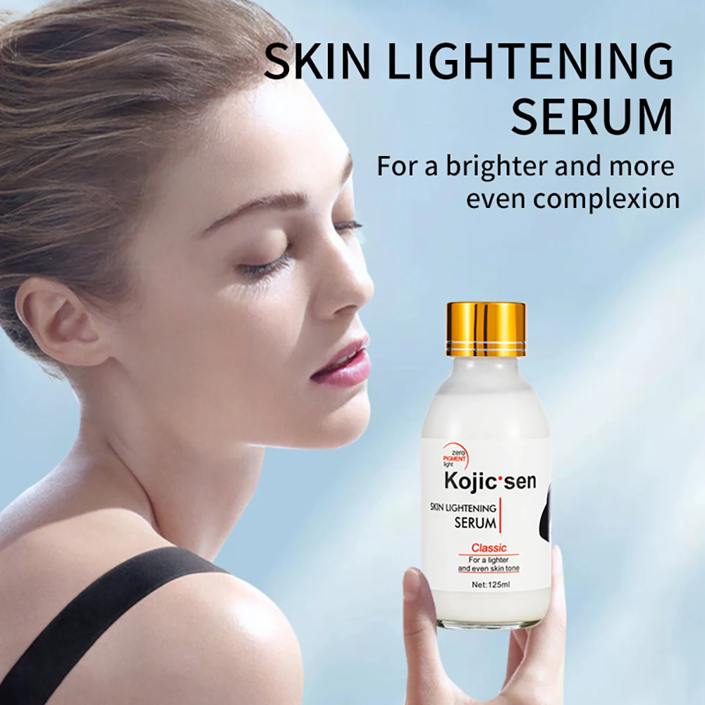 125ml AHA Glutathione Essence Arbutin Nourishing Solution Brighten Papaya Kojic Acid Moisturizing Face Serum Korean Skincare