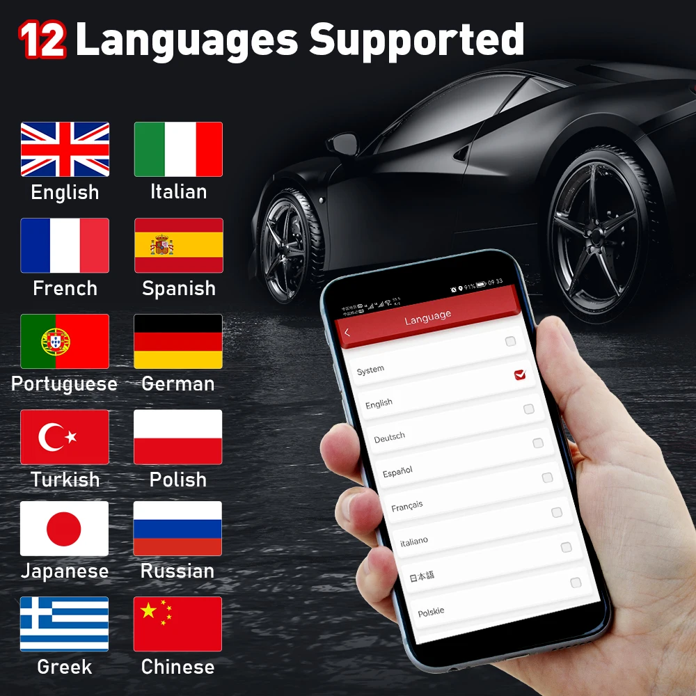 KINGBOLEN Ediag Plus Thinkdiag 2 OBD2 Scanner Support CAN FD 16 Reset Bidirectional Control ECU Coding OBD2 Diagnostic Scanner