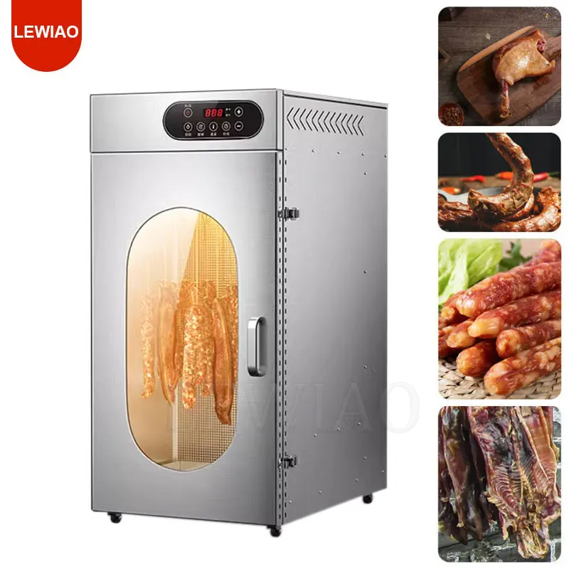 30Kg Sausage Meat Smoke Dryer Machine With 29 Hook Fish Smoker Oven Meat Smoker Machine