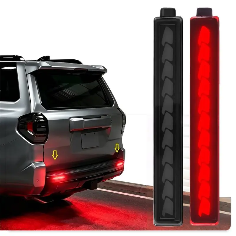 NEW HOT In Stock-LED Fog Light For Toyota 4Runner 2025 2026 Rear Bumper Reflector Brake Tail Light Sequential Turn Signal Light